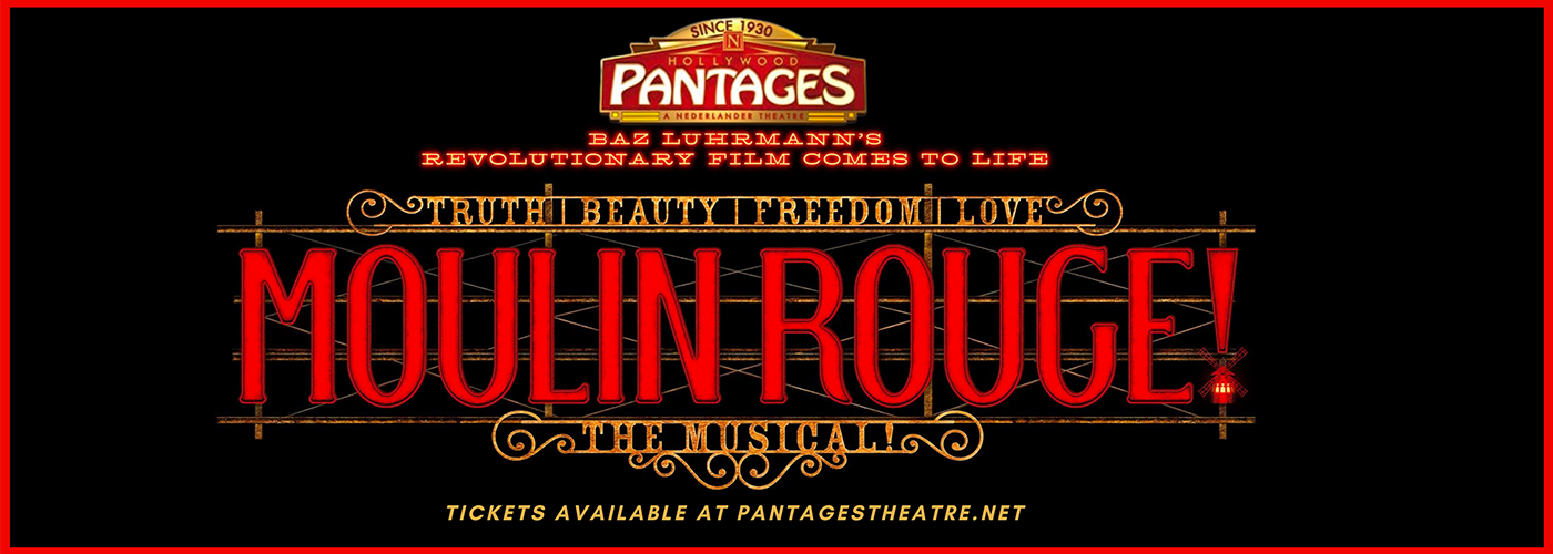 Moulin Rouge The Musical Tickets