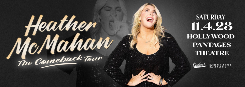 Heather McMahan at Hollywood Pantages Theatre - CA